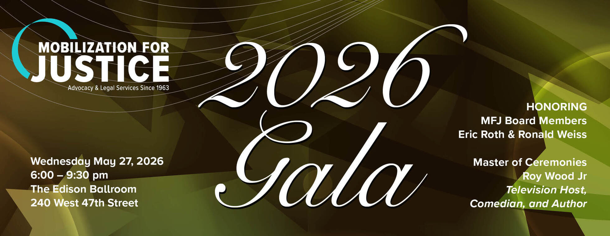 Mobilization for Justice 2026 Gala